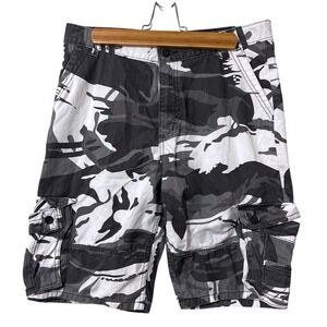 Wrangler‎ Jeans Co Cargo Shorts Camo Casual Summer Utility Grunge Boys 14 Husky